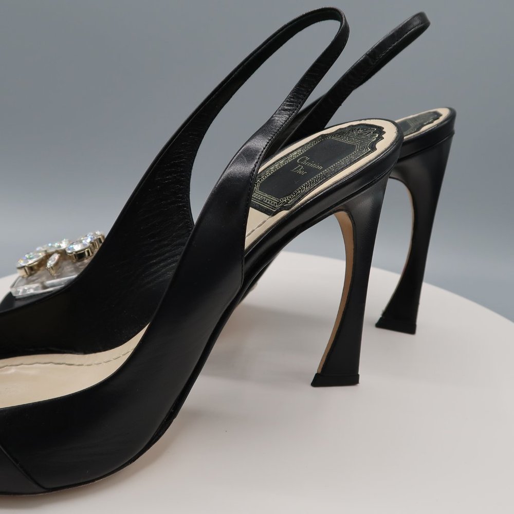 Dior classic slingback opentoe pump - Picture 5 of 11